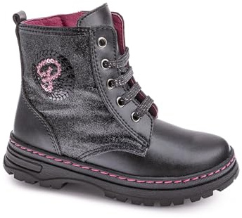 Pablosky 433915 Mode-Stiefel, Schwarz, 34 EU
