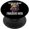 Denglisch Sprüche Totally Dead Trousers Here Denglisch PopSockets mit austauschbarem PopGrip