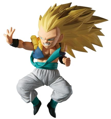Banpresto Gotenks Super Saiyan 3, Vs Majin Buu, Dragon Ball Z, Match Makers, 11 cm, BP28822P, Mehrfarbig, Sammelfigur, optimal für Anime-Fans