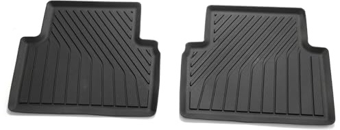 Audi 8B3061511 Gummi Fußmatten Premium Allwetterfußmatten 2X Gummimatten hinten, schwarz