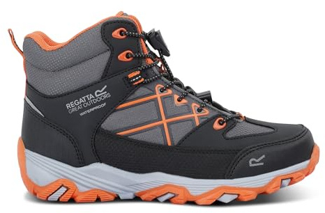 Regatta Kids Samaris Waterproof Walking Hiking Boots with Hardwearing Treads - Perfect for Outdoors