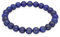 Lebensquelle Plus Kugelarmband | Perlen Armband 8 mm | Hochwertiges Edelsteinarmband | Natur Stein Edelsteinarmband dehnbar (Lapislazuli)