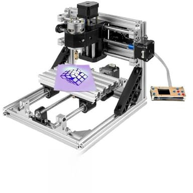 Macchina for incidere del router CNC 3018 con incisore da taglio del controller offline da 500 mw for la fresatura di lavori di falegnameria fai-da-te per principianti