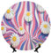 HCVXBSA Candy Vortex - Piatto decorativo in porcellana Bone China dal design elegante, stile vintage e moderno, perfetto per regali e decorazioni per la casa, 15,2 cm
