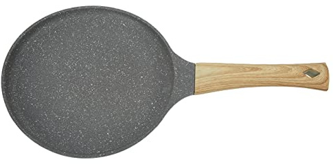 Purokise Non Stick Crepe Pan, 20cm Flat Pancake Skillet Griddle