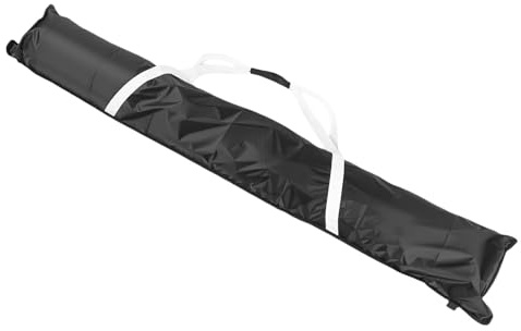 Yctze Wasserfeste Skitasche aus 420D-Oxford-Gewebe, Tasche mit Doppelten Nähten für Ski Unter 175 cm, Tragbare Ski-Aufbewahrungstasche mit Durchgehendem Reißverschluss und Stabilem Griff