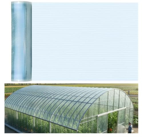 QSTGX Lastra Policarbonato Serra In Policarbonato Lastra Di Copertura Prova Pioggia Elevata Trasmissione Luminosa Per Pergolati, Patii, Giardinaggio E Agricoltura