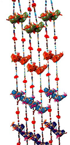 a1sonic ® 20 Bird Bell Tota Traditionelle indische zum Aufhängen Dekoration Indischen Geschenk Artikel