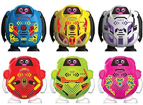 Silverlit Ycoo by Talkibot 9 cm Roboter Stimmmodifikator mit 3 verschiedenen Effekten – Spielzeug mit Berührungssensor – erhältlich in 6 Farben