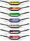 SCAR Guidon Moto Cross 22mm - Haut - Alu Street Roadster Hornet CB Bandit GSR Z750 - Mousse Noir