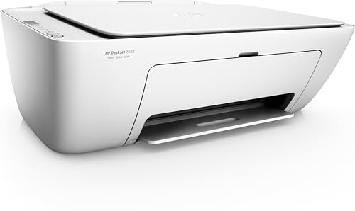 HP DeskJet 2622 Thermal Inkjet 7.5 Pages per Minute 4800 x 1200 DPI A4 WLAN - Multifunction Devices (Thermal Inkjet, 4800 x 1200 DPI, 60 Sheets, A4, Direct Printing, White)