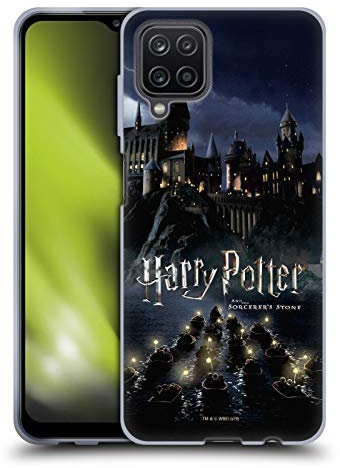 Head Case Designs Offizielle Harry Potter Burg Sorcerer's Stone II Soft Gel Handyhülle Hülle kompatibel mit Samsung Galaxy A12 (2020)
