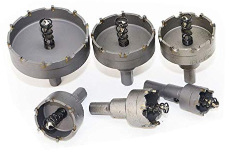 XYXXBB 1 Stück Hartmetallkern Bohrer Bohrlochsäge Metallbearbeitungsschneider Edelstahl Legierung Metall Bohrtipp 15-100mm Bohrer Set (Hole Diameter : 29mm)