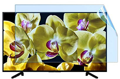AFGZQ Anti-myopia LCD TV Film, 27-75 Inch HD/Anti Blue Light Screen Protectors for LCD, LED, OLED & QLED 4K HDTV (Color : HD version, Size : 27 inch/596x335mm)
