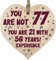 77th Birthday Gift For Women Men Wooden Heart Plaque, Light Wood Sign Keepsake, Happy Birthday Mum, Grandma, Dad, Husband, Wife, Uncle, Mum Gifts From Son, Nan, Grandad Birthday Present