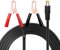GINTOOYUN Câble de Batterie Crocodile vers Prise mâle DC 8 mm 18 AWG 24 V isolé avec Pince Crocodile vers câble mâle DC7909 pour Stations de Charge Portables, Panneaux solaires, etc (1,2 m)