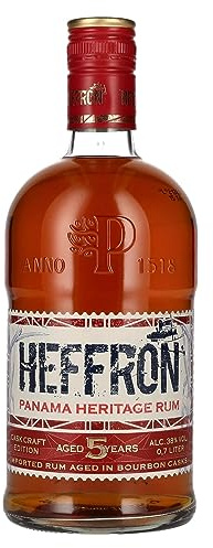 Heffron 5 Jahre Rum 0,7 Liter 38% Vol.