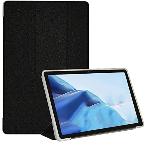 AKNICI Custodia Cover per TECLAST Tablet Gaming Android 12 T50 Tablets 11 Pollici, Custodia PU Pelle Ultra Sottile Leggero in Tri-Fold con Retro in Morbido TPU per TECLAST T50, Nero
