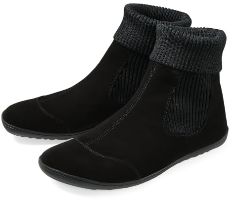 BÄR | Jody | Damen Stiefeletten | 100% Zehenfreiheit, Barfußschuh, Für Einlagen geeignet, Extrem leicht, Hallux valgus geeignet