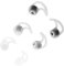S/M/L 3 Pairs Sizes Soft Silicone In Ear Earbud Tips Set Headphones Spare Parts for Bose