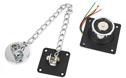 Support de porte électromagnétique 12 V/24 V Butée de porte forte aspiration robuste pour fermeture résidentielle et commerciale