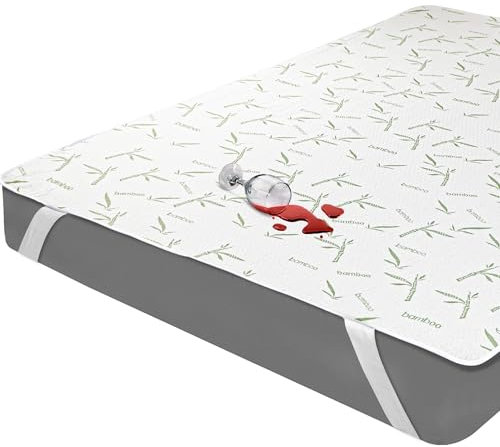 Utopia Bedding Matratzenschoner 60 x 120 x 30 cm Wasserdicht, Weiche Viskose, Mit Elastisch Eckbändern, Oeko-TEX Zertifiziert Matratzenauflage Atmungsaktive, Matratzenschutz
