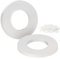 BOUMVID Rondelle Plastique M6 x 12 mm, 50 pièces Rondelles Plastique de Petit Diamètre Extérieur, Rondelles Plates en Nylon, Entretoise Rondelle pour Machines Appareils Plombiers électriques