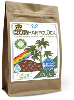Bobs Hanfglück - biologischer Dünger für Cannabis, 850 g