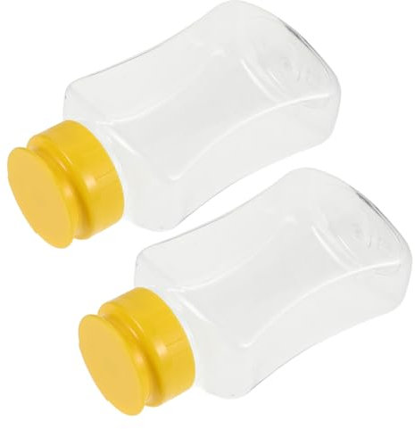 Toddmomy Quetschflaschen Für Honig 180 Ml Leere Honigflaschen Trichter Auslaufsicherer Saucenspender Für Die Küche