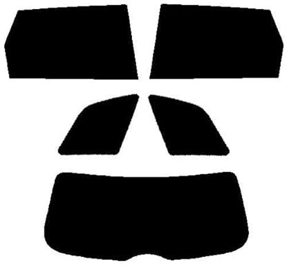 Window-Tint.co.uk Pre Cut Window Tint for Audi A3 5-door Hatchback - 2003 to 2012 - Rear Windows 20% Dark Smoke