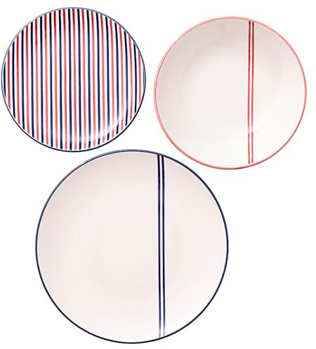 Set 12Pzs Vajilla (P.Llano Ø27cm + P.Hondo Ø20cm + P.Postre Ø19cm) El Ganso