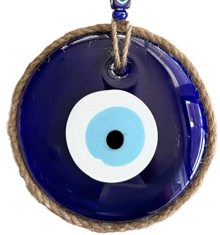 Böser Blick, türkisches Auge, glückliches Auge, böser Blick, Wandbehang, Nazar-Amulett, Glücksamulett (15 x 32 cm)
