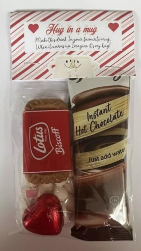 Hug In A Mug Hot Chocolate Sachet Gift Set Present