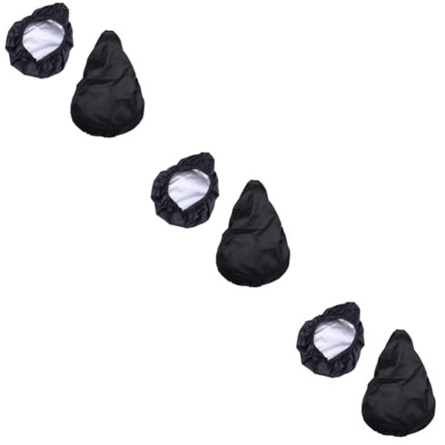 Toyvian 3 Set Copertura Antipioggia per Bicicletta Coprisella per Protezione per Ciclismo Sella Telo Copribici Impermeabile Telo Copribici Impermeabile Cuscino per 2 Pezzi * 3