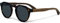 Sonnenbrille Herren und Damen Polarisiert Holz Panto Rund | Premium Walnussholzbügel mit Tortoise Acetatrahmen | Geschwärzte Holzbrille UV400 Gläser | Damen & Herren Sonnenbrille UV Schutz