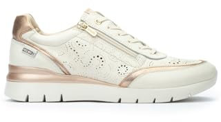 Pikolinos Deportivos en Cuero CANTABRIA para Señora Color Nata