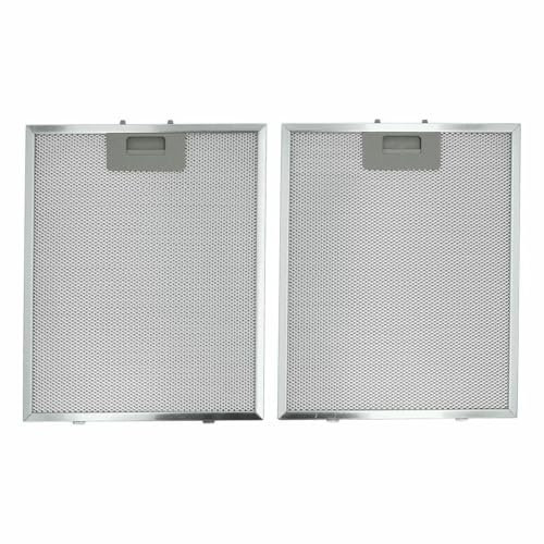 LUTH Premium Profi Parts Metallfettfilter kompatibel mit Respekta Miz 2009 320x260mm für Dunstabzugshaube 2stk