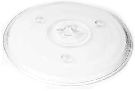 10.5Inch Microwave Plate Spare Microwave Dish Durable Universal Microwave Turntable Glass Plates Round Replacement P