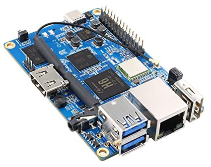 Jiklophg Per Orange Pi 3 Tavola di sviluppo 2G8G EMMC con + BT5.0, AllWinner H6 SoC, Open Source Board Computer, Android