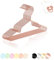 ROW&LINE® – Kinder Kleiderbügel (30 cm) – 10 Stück (Rosegold) – platzsparende Babykleiderbügel – belastbar mit Schwerer Kleidung – Drahtbügel für Ordnung & einheitliche Optik im Kleiderschrank