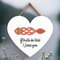 Global Designs If Truth Be Told I Loves You Welsh Love Spoon Wooden Heart Hanging Plaque