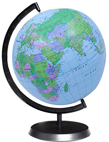 ibasenice Spielzeug Kugel Der Weltkarte Aufblasbare Weltkugel Geographische Globen??? Lernkugeln Kugel Kugel Mini-wasserbälle Stressbälle Für Erwachsene Balance Blasenkugel Kind