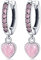 QIKAOLA S925 Silber Ohrringe für Frauen Huggie Hoop Ohrringe bunt kubischer Zirkon