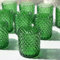 Vohocandle 12 bicchieri verdi in vetro per tavolo di nozze, portacandele in vetro per baby shower, per feste e feste