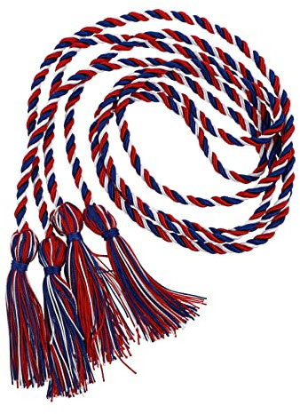 Sewroro Polyester Graduation Cap Tassels Honor Rope Tassels for Adult Ceremony Elegant Design