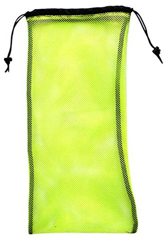Sharplace Borsa a Rete per Riporre Gli Accessori per L'immersione Pinne - Giallo