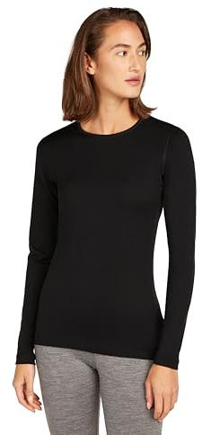 Icebreaker Women's 200 Oasis Ls Crewe Base Layers