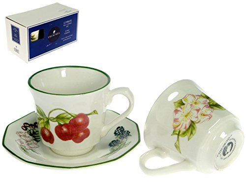 Churchill 3234761 Tazas, Cerámica, Multicolor