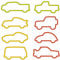 Tescoma 630927 Delicia Kids - Cortador de galletas con 8 piezas, 7,5 x 4 cm