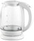eldom C510 Glas Wasserkocher mit Temperatureinstellung (40°C-100°C) | 1,7 Liter Kapazität | Warmhaltefunktion | Teekocher mit 2000W Leistung und LED Beleuchtung | 360°-Sockel | Kalkfilter | Weiß